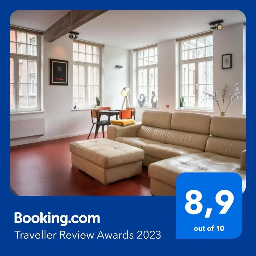Light And Airy Apartment On Top Location - Industria In Historical Center Antwerp